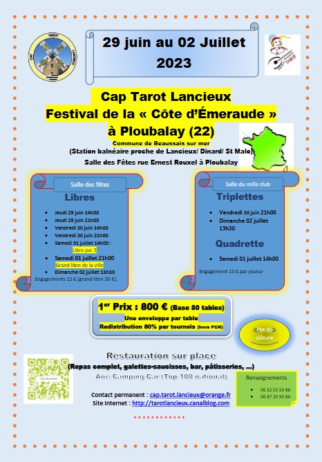 Affiche Festival Lancieux 2023